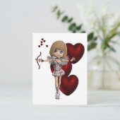 Cupid Postcard Postkarte (Stehend Vorderseite)