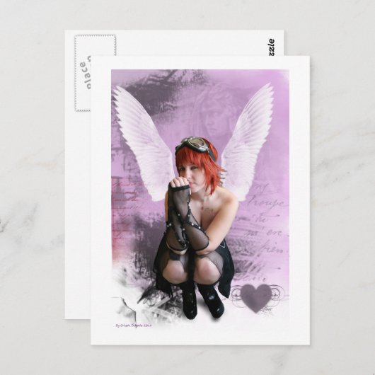 Cupid Postkarte (Vorne/Hinten)