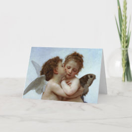 Cupid & Psyche als Kinder Valentine Feiertagskarte