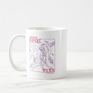 Cupid & Psyche Griechische Mythologie Klassiker Ei Kaffeetasse