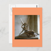 Cupid + Psyche Postkarte (Vorne/Hinten)