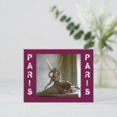 Cupid + Psyche Postkarte (Stehend Vorderseite)