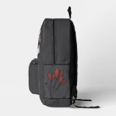 Cupid Remote Work, Valentine’s Day Bedruckter Rucksack (Rechts)
