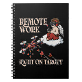 Cupid Remote Work, Valentine’s Day Notizblock