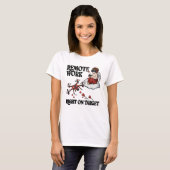 Cupid Remote Work, Valentine’s Day T-Shirt (Vorne ganz)