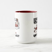 Cupid Remote Work, Valentine’s Day Tasse (Zentrum)