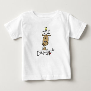 Cupid Rentier Weihnachtsgeschenke und Geschenke Baby T-shirt