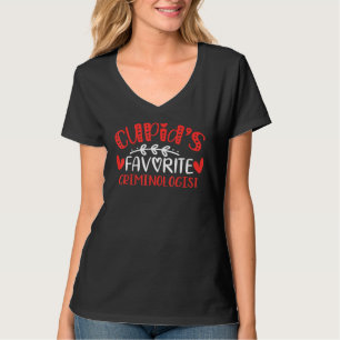 Cupid S Favorite Criminologe Romance Paare Männer T-Shirt