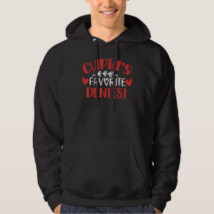 Cupid S Favorite Dentist Romance Paare Männer Frau Hoodie