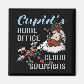 Cupid’s Home Office, Drone Valentine’s Day Magnet (Vorne)