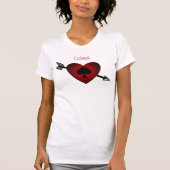Cupid Schwarz Spade Thunder_Cove T-Shirt (Vorderseite)