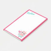 Cupid-Schwein-Post-It-Notizen Post-it Klebezettel (angewinkelt)
