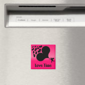 Cupid Shooting Hearts Magnet (In Situ (Geschirrspüler))