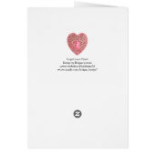 CUPID SPITZE HERZ SEIDE FUCHSIA ROSA STOFF (Hinten)