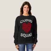 Cupid Squad T  Family and Couples Valentines Day Sweatshirt (Vorne ganz)