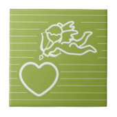 Cupid Strikes benutzerdefinierte Fliesen (Vorderseite)