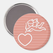 Cupid Strikes benutzerdefinierten Magneten Magnet (Vorderseite/Rückseite)