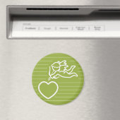 Cupid Strikes benutzerdefinierten Magneten Magnet (In Situ (Geschirrspüler))