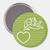 Cupid Strikes benutzerdefinierten Magneten Magnet (Vorderseite/Rückseite)