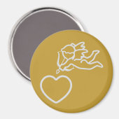 Cupid Strikes benutzerdefinierten Magneten Magnet (Vorderseite/Rückseite)