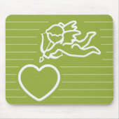 Cupid Strikes benutzerdefiniertes Mousepad (Vorne)
