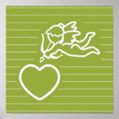 Cupid Strikes benutzerdefiniertes Poster (Vorne)