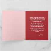 CUPID the best card for my love Karte (Innenseite)