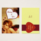 Cupid Thinking of You Gift Tag (Vorne & Hinten)