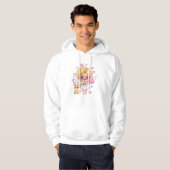 Cupid und Bunny Tanz Hoodie (Vorne ganz)