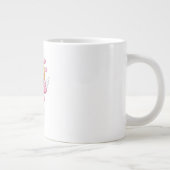 Cupid und Bunny Tanz Jumbo-Tasse (Rechts)