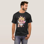 Cupid und Bunny Tanz T-Shirt (Vorne ganz)
