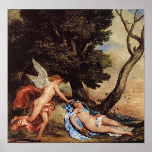 Cupid und Psyche, 1638-40 Poster (Vorne)