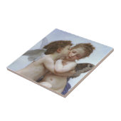 Cupid und Psyche als Babys Keramik Tile Fliese (Seite)