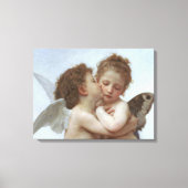 Cupid und Psyche als Kinder Leinwanddruck (Vorderseite)