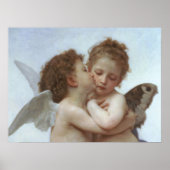 Cupid und Psyche als Kinder Poster (Vorne)