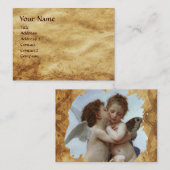 Cupid und Psyche als Kinderparchon Visitenkarte (Vorne/Hinten)