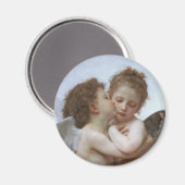 Cupid und Psyche als Säuglinge Magnet (Vorderseite/Rückseite)