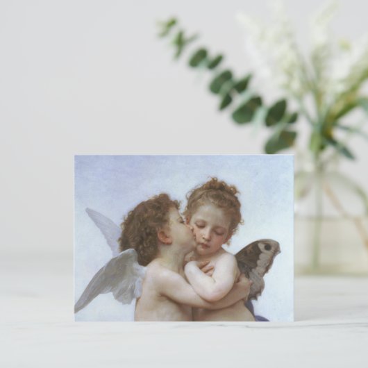 Cupid und Psyche als Säuglinge Postkarte (Stehend Vorderseite)