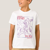 Cupid und Psyche Griechische Mythologie Klassiker T-Shirt (Vorderseite)