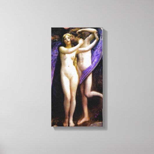 Cupid und Psyche Leinwanddruck (Vorderseite)