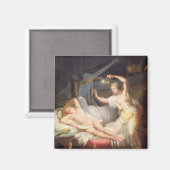 Cupid und Psyche Magnet (Vorderseite/Rückseite)