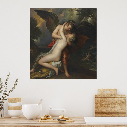 Cupid und Psyche Poster (Küche)