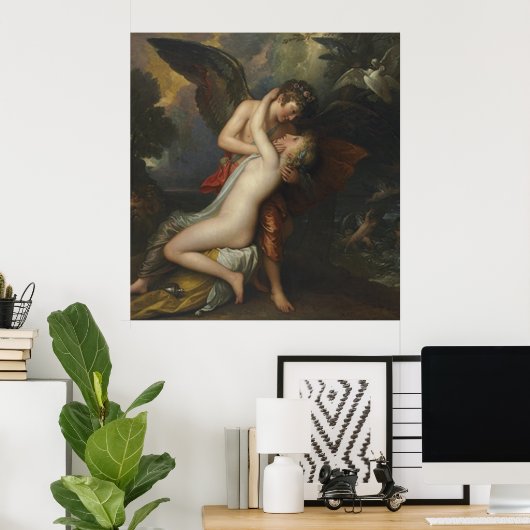 Cupid und Psyche Poster (Heimbüro)