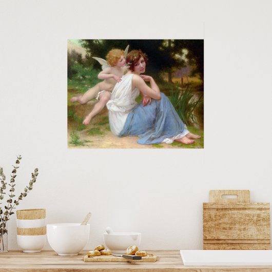 Cupid und Psyche Poster (Küche)
