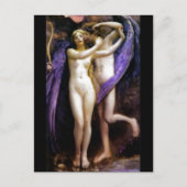 Cupid und Psyche Postkarte (Vorderseite)