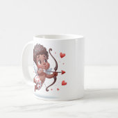 Cupid Valentin Kaffeetasse (Vorderseite Links)