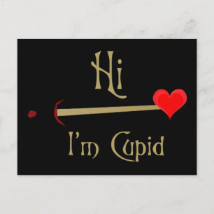 Cupid Valentine Feiertagspostkarte