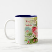Cupid Valentine Roses Tasse (Links)