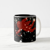 CUPID VALENTINE TASSE rot und schwarz (VorderseiteRechts)