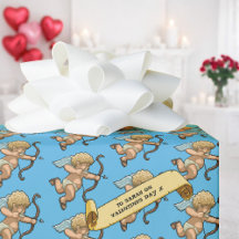 Cupid Valentinsgruß Mit Namen Pixel Art Muster
